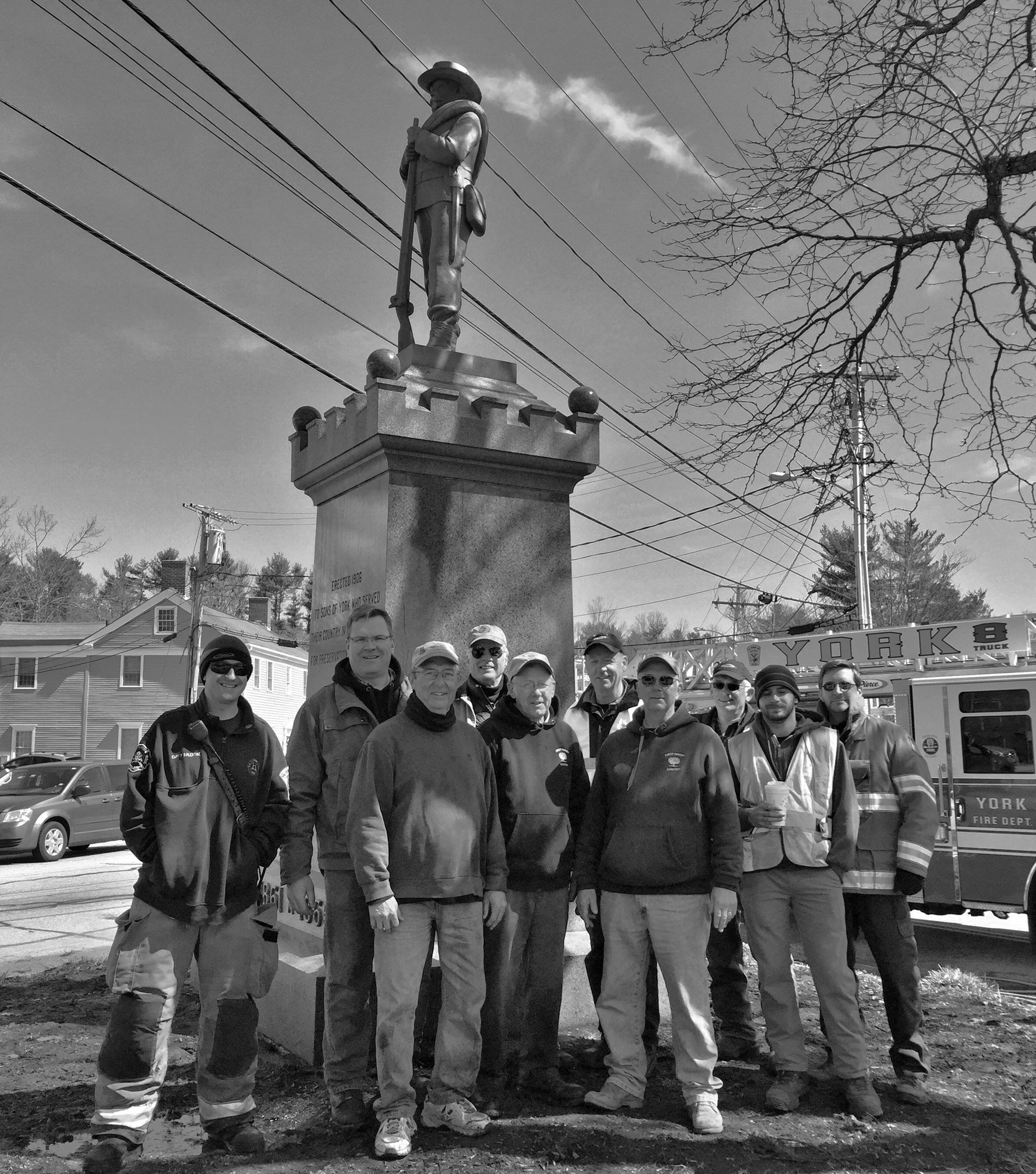 Soldiers Memorial Cleaning Crew April 4 2018